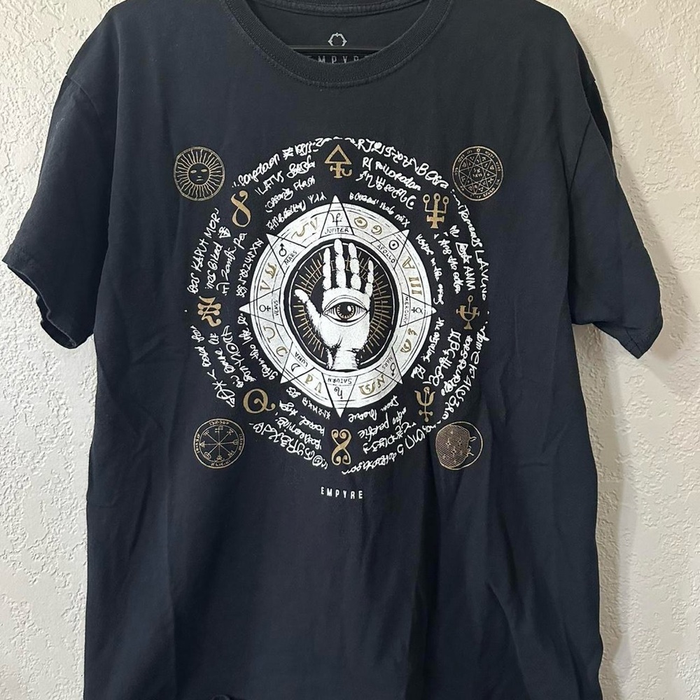 Black All Seeing Eye T-shirt